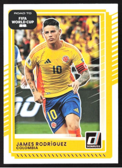 James Rodriguez, Card, 2026 Panini Donruss Road to FIFA World Cup, BASE