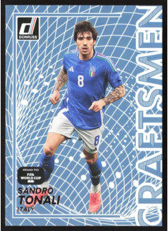 Sandro Tonali, Kartička, 2026 Panini Donruss Road to FIFA World Cup, INSERT