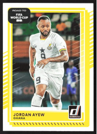 Jordan Ayew, Card, 2026 Panini Donruss Road to FIFA World Cup, BASE