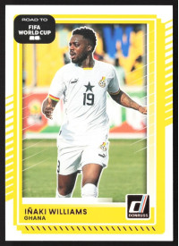 Inaki Williams, Card, 2026 Panini Donruss Road to FIFA World Cup, BASE