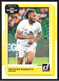 Antoine Semenyo, Card, 2026 Panini Donruss Road to FIFA World Cup, BASE