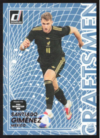 Santiago Gimenez, Card, 2026 Panini Donruss Road to FIFA World Cup, INSERT