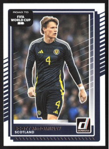 Scott McTominay, Card, 2026 Panini Donruss Road to FIFA World Cup, BASE