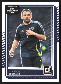 John McGinn, Kartička, 2026 Panini Donruss Road to FIFA World Cup, BASE
