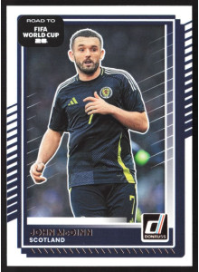 John McGinn, Card, 2026 Panini Donruss Road to FIFA World Cup, BASE