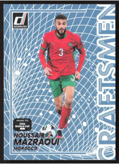 Noussair Mazraoui, Card, 2026 Panini Donruss Road to FIFA World Cup, INSERT