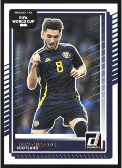 Billy Gilmour, Card, 2026 Panini Donruss Road to FIFA World Cup, BASE