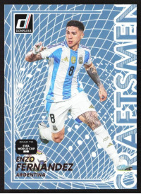 Enzo Fernandez, Kartička, 2026 Panini Donruss Road to FIFA World Cup, INSERT