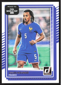 Jules Kounde, Card, 2026 Panini Donruss Road to FIFA World Cup, BASE