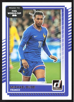 Michael Olise, Card, 2026 Panini Donruss Road to FIFA World Cup, BASE