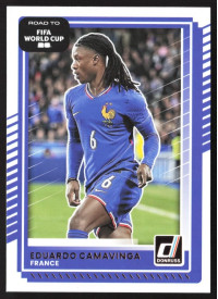 Eduardo Camavinga, Card, 2026 Panini Donruss Road to FIFA World Cup, BASE
