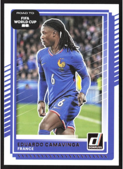 Eduardo Camavinga, Card, 2026 Panini Donruss Road to FIFA World Cup, BASE