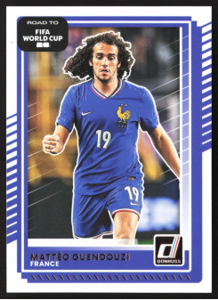Matteo Guendouzi, Kartička, 2026 Panini Donruss Road to FIFA World Cup, BASE