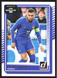 Kylian Mbappe, Card, 2026 Panini Donruss Road to FIFA World Cup, BASE