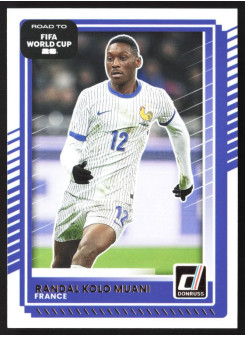 Randal Kolo Muani, Card, 2026 Panini Donruss Road to FIFA World Cup, BASE
