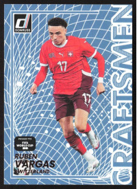 Ruben Vargas, Kartička, 2026 Panini Donruss Road to FIFA World Cup, INSERT