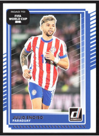 Julio Enciso, Card, 2026 Panini Donruss Road to FIFA World Cup, BASE
