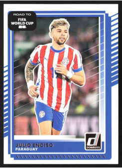 Julio Enciso, Card, 2026 Panini Donruss Road to FIFA World Cup, BASE