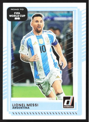 Lionel Messi, Card, 2026 Panini Donruss Road to FIFA World Cup, BASE