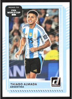 Thiago Almada, Card, 2026 Panini Donruss Road to FIFA World Cup, BASE