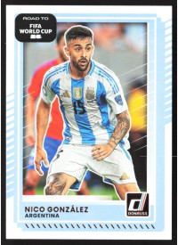 Nico Gonzalez, Card, 2026 Panini Donruss Road to FIFA World Cup, BASE