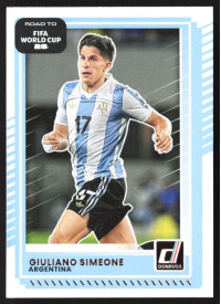 Giuliano, Card, 2026 Panini Donruss Road to FIFA World Cup, BASE