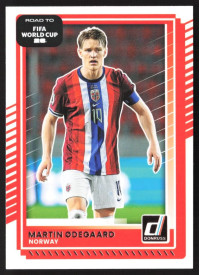 Martin Odegaard, Kartička, 2026 Panini Donruss Road to FIFA World Cup, BASE
