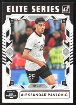 Aleksandar Pavlovic, Card, 2026 Panini Donruss Road to FIFA World Cup, INSERT