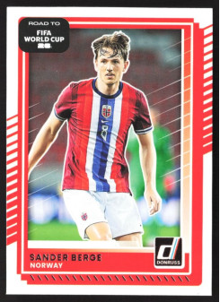 Sander Berge, Card, 2026 Panini Donruss Road to FIFA World Cup, BASE