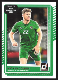 Nathan Collins, Card, 2026 Panini Donruss Road to FIFA World Cup, BASE