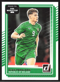 Evan Ferguson, Card, 2026 Panini Donruss Road to FIFA World Cup, BASE