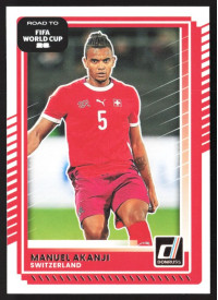 Manuel Akanji, Card, 2026 Panini Donruss Road to FIFA World Cup, BASE