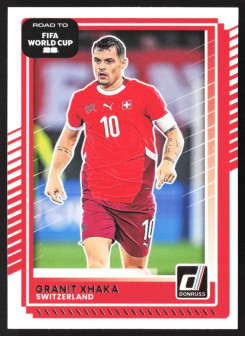 Granit Xhaka, Card, 2026 Panini Donruss Road to FIFA World Cup, BASE