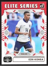 Ezri Konsa, Kartička, 2026 Panini Donruss Road to FIFA World Cup, INSERT