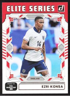Ezri Konsa, Kartička, 2026 Panini Donruss Road to FIFA World Cup, INSERT