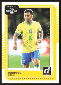 Rodrygo, Card, 2026 Panini Donruss Road to FIFA World Cup, BASE