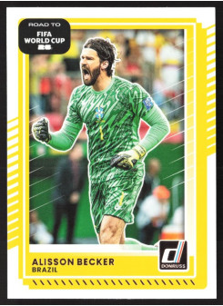 Alisson Becker, Card, 2026 Panini Donruss Road to FIFA World Cup, BASE