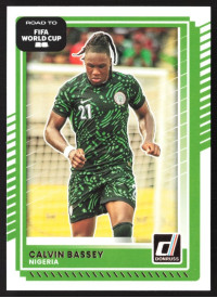 Calvin Bassey, Card, 2026 Panini Donruss Road to FIFA World Cup, BASE
