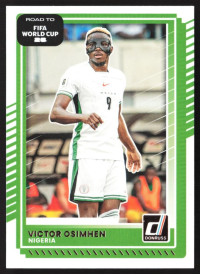 Victor Osimhen, Card, 2026 Panini Donruss Road to FIFA World Cup, BASE