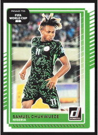 Samuel Chukwueze, Card, 2026 Panini Donruss Road to FIFA World Cup, BASE
