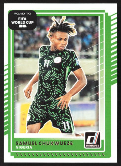 Samuel Chukwueze, Card, 2026 Panini Donruss Road to FIFA World Cup, BASE
