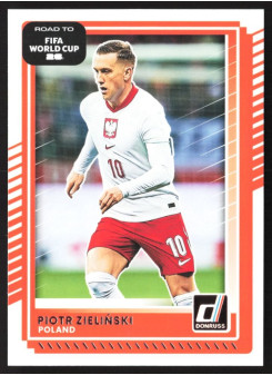 Piotr Zielinski, Card, 2026 Panini Donruss Road to FIFA World Cup, BASE