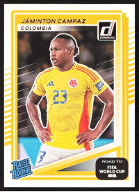 Jaminton Campaz, Card, 2026 Panini Donruss Road to FIFA World Cup, BASE