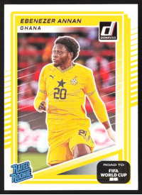 Ebenezer Annan, Card, 2026 Panini Donruss Road to FIFA World Cup, BASE