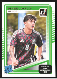 Denzell Garcia, Card, 2026 Panini Donruss Road to FIFA World Cup, BASE