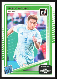 Pablo Monroy, Card, 2026 Panini Donruss Road to FIFA World Cup, BASE