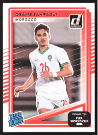 Osame Sahraoui, Card, 2026 Panini Donruss Road to FIFA World Cup, BASE