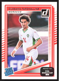 Oussama Targhalline, Card, 2026 Panini Donruss Road to FIFA World Cup, BASE