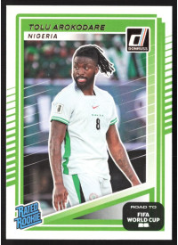 Tolu Arokodare, Card, 2026 Panini Donruss Road to FIFA World Cup, BASE