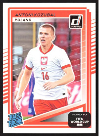 Antoni Kozubal, Card, 2026 Panini Donruss Road to FIFA World Cup, BASE